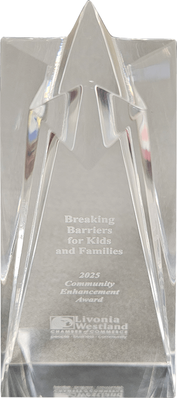 Breaking Barriers for Kids and Families - 2025 Community Enhancement Award